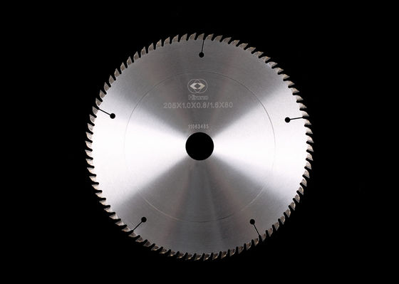 qualité  Professional Metal Table Thin Kerf Saw Blades Convex Plate 205 x 1.0 x 80P usine
